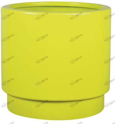 Hobby Flower Круглый горшок из полиэтилена с автоматическим поливом Basic plus sun-id-1373286