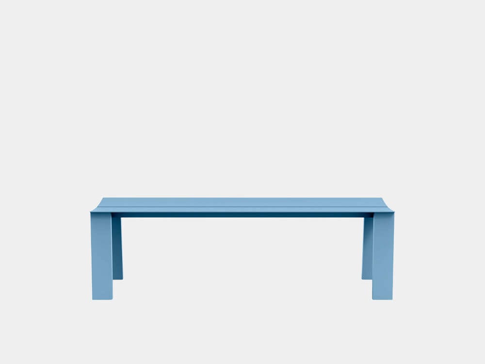 Алюминиевая скамья с порошковым покрытием RS Barcelona Seu ARCH-00067573 - Вид №86