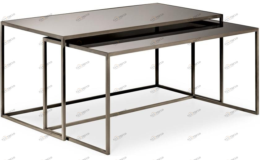 Cantori Прямоугольный железный журнальный столик штабелируемый Narciso sun-id-1504396