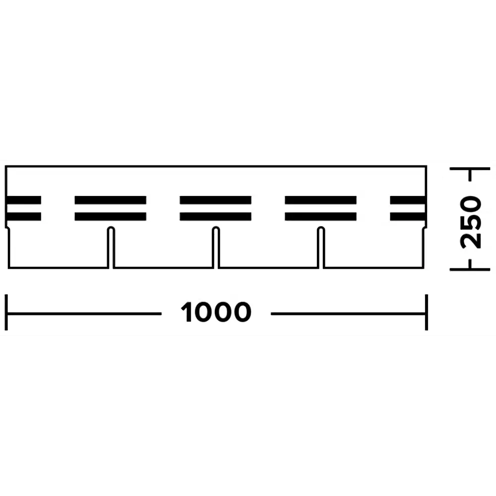Фасадная плитка Hauberk 2.5 м² цвет каталонский ТЕХНОНИКОЛЬ STLM-2180915 - Вид №3