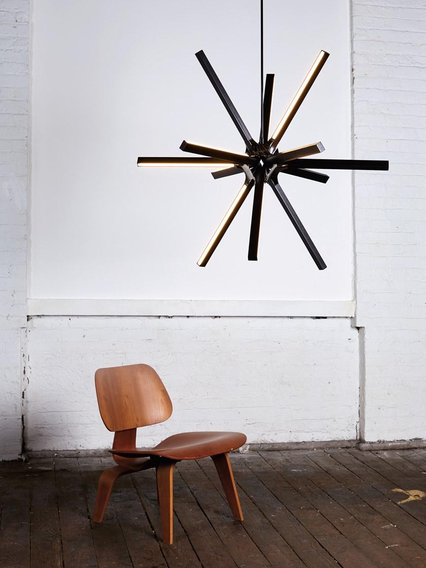 Stickbulb Led подвесной светильник из дерева Boom sun-id-1464884 - Вид №1