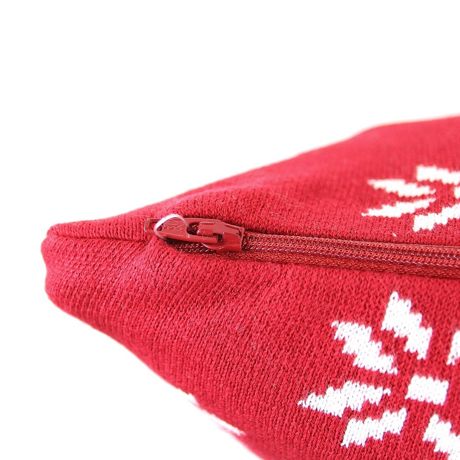 Подушка с орнаментом christmas story, 45х45 см ENJOYME ОРНАМЕНТ 254889 Красный  - Вид №4