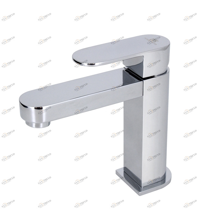 Смеситель для раковины, однорычажный, 3/8 дюйма. Керамический картридж Ø25 мм. Длина шлангов 370 мм. Без съемного сливного набора 1 1/4 ”. Аэратор «Плюс». Расход 5 л / мин. при 3 барах.  Hotels NOKEN 100126423  CHROME