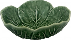 10602148 Bordallo Pinheiro Салатник индивидуальный с резным краем Bordallo Pinheiro Капуста 12см, керамика Керамика