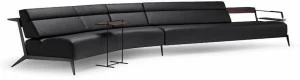 José Martínez Medina Секционный кожаный диван Blacktone