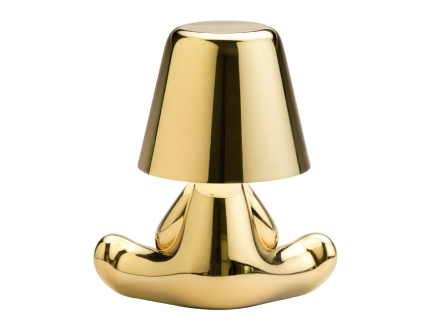 Светодиодная настольная лампа с батарейным питанием из полиэтилена In Stock Qeeboo ARCH-00030393 - Вид №1