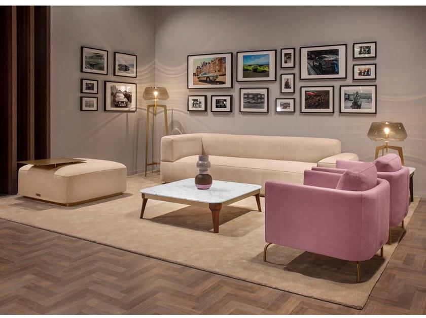 Aston Martin Прямоугольный пуф из нубука с обивкой V255 sun-id-1492423 - Вид №2