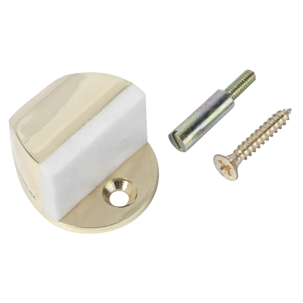 Стопор дверной PALLADIUM 01 - ограничитель открывания в стиле латунь 10225641 STLM-0000331 - Вид №1