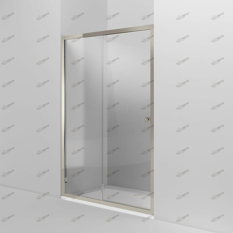 Дверь Arcade 1400mm раздвижная, никель [ARC47] Arcade Burlington ARC47A, ARC47B