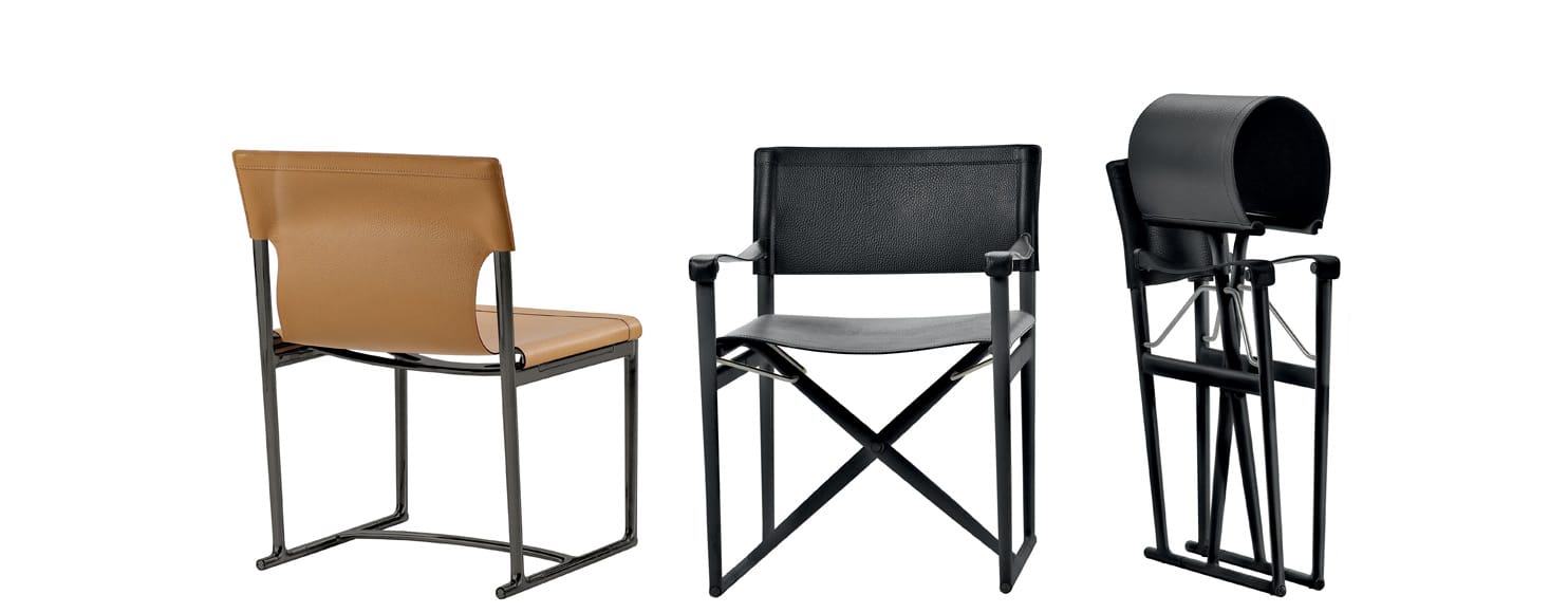 Кожаный стул B&B Italia закрытый мирт ARCH-00034690 - Вид №1