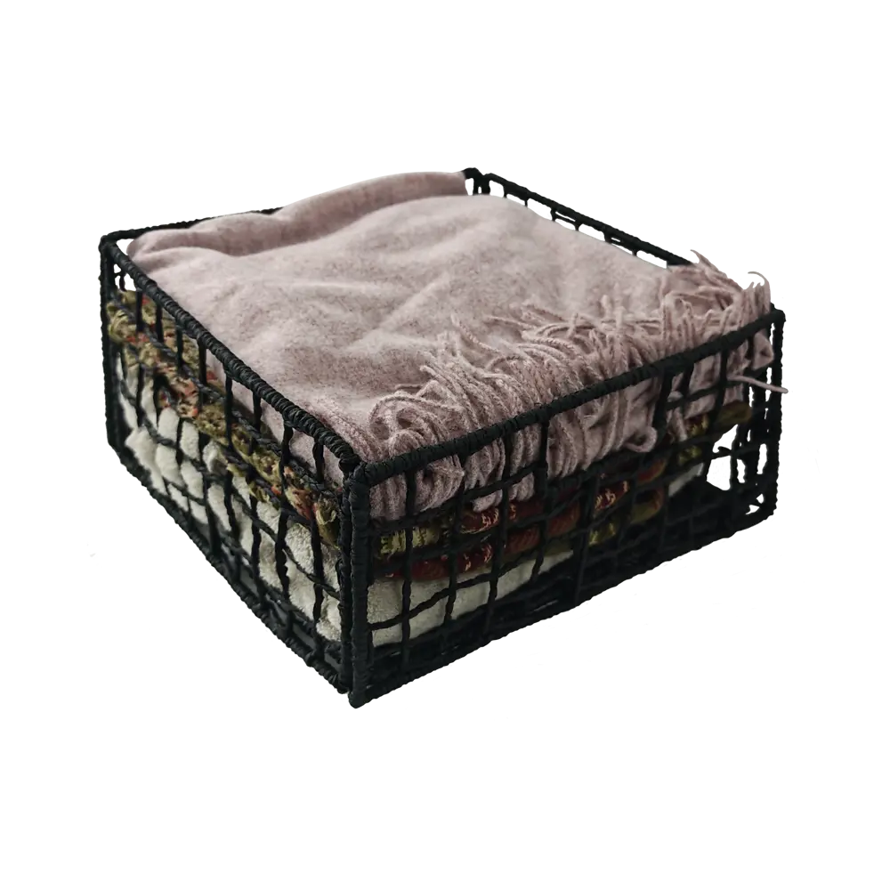 Короб-органайзер KONSENSA из ротанга 31×14×31 см 89388013 STLM-1577723 - Вид №5