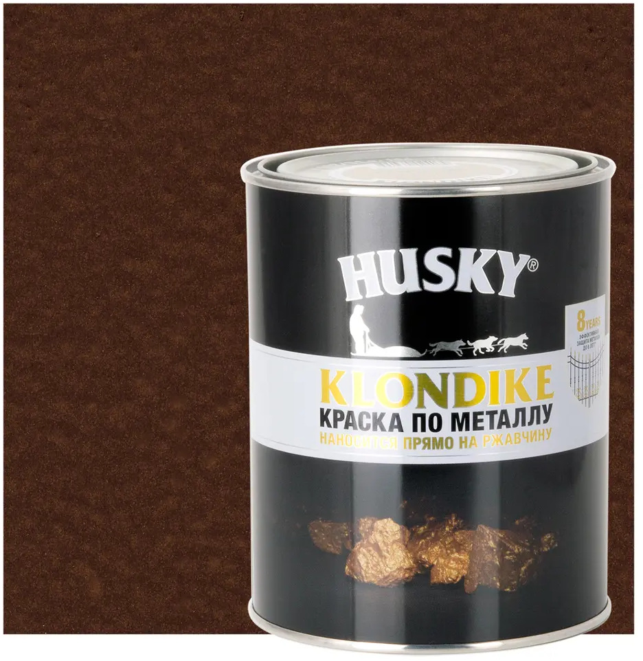 Husky Klondike - Молотковая краска по металлу с защитой от ржавчины 84391802