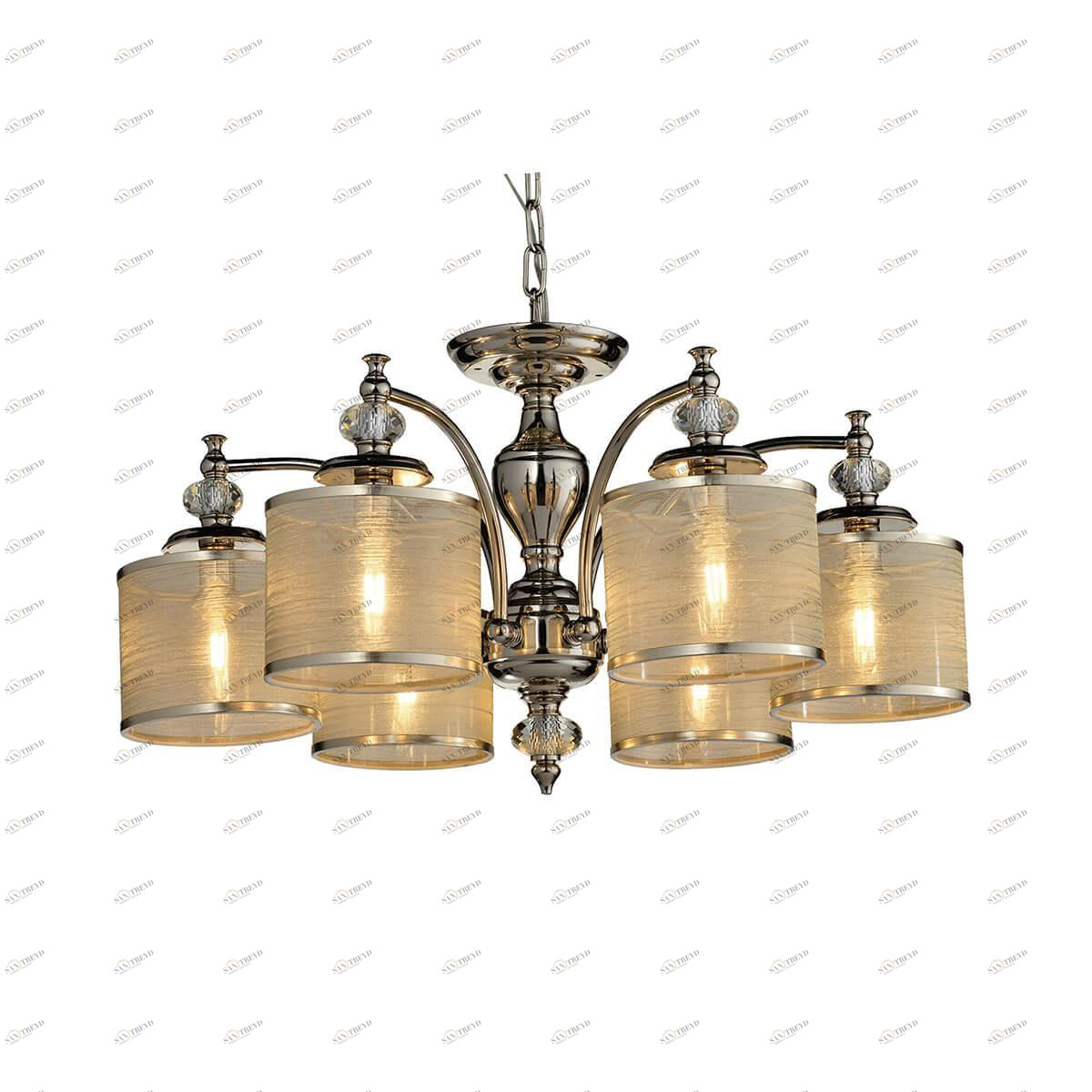 Потолочная люстра ST Luce Coresia SL1750.102.06 ST LUCE ДИЗАЙНЕРСКИЕ, CORESIA 00-3888710 Золото 