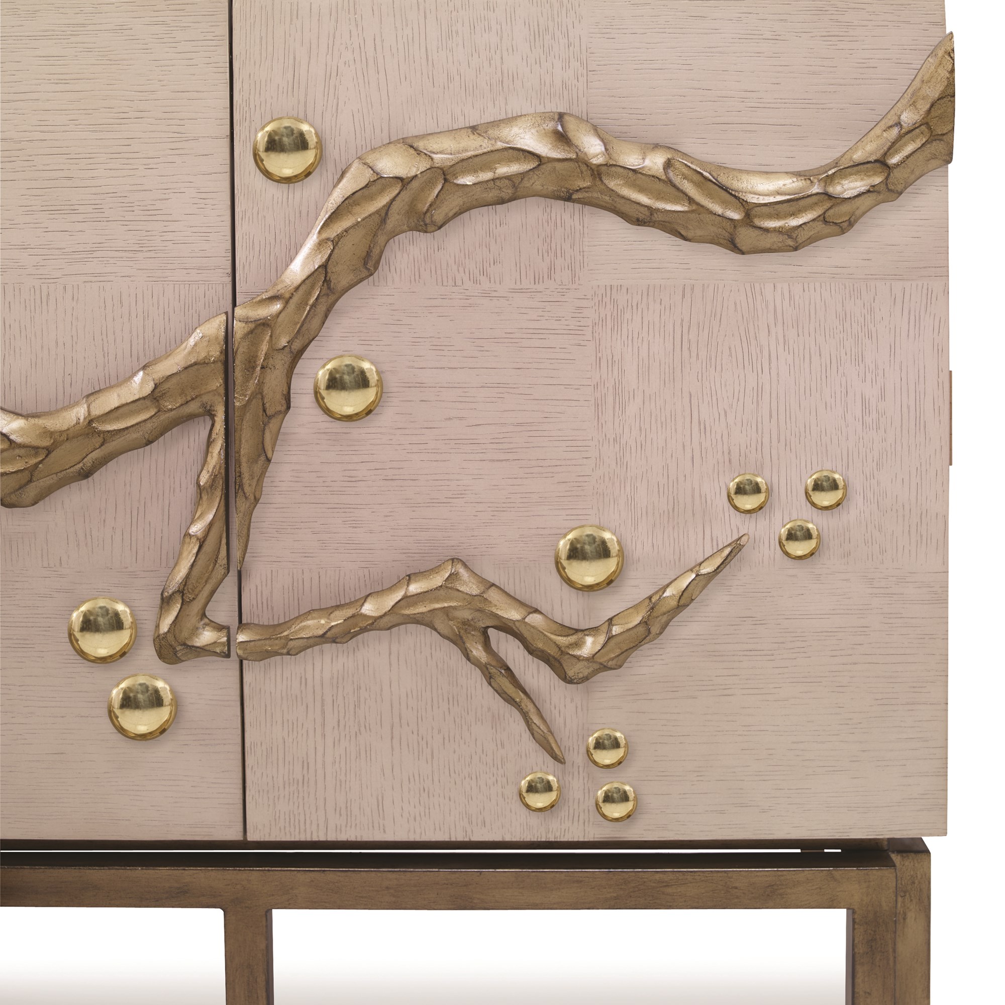 Шкафы 06809-820-001 Cherry Blossom Media Cabinet - Oak Ambella  - Вид №3