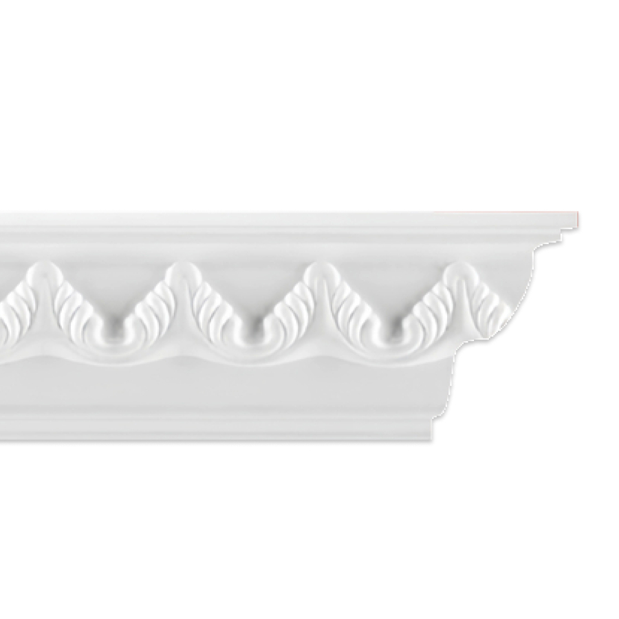 Плинтус потолочный инжекционный D 135/80 ( 40 шт. в упак.) Decor Ek STSR-2025