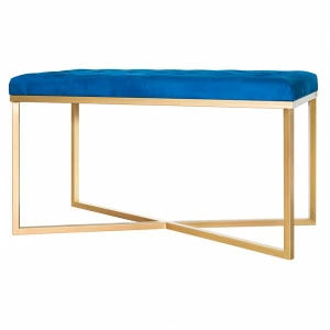 Банкетка "Ультрамарин" на золотом основании FOR MISS ДИЗАЙНЕРСКИЕ 263986 Золото;синий
