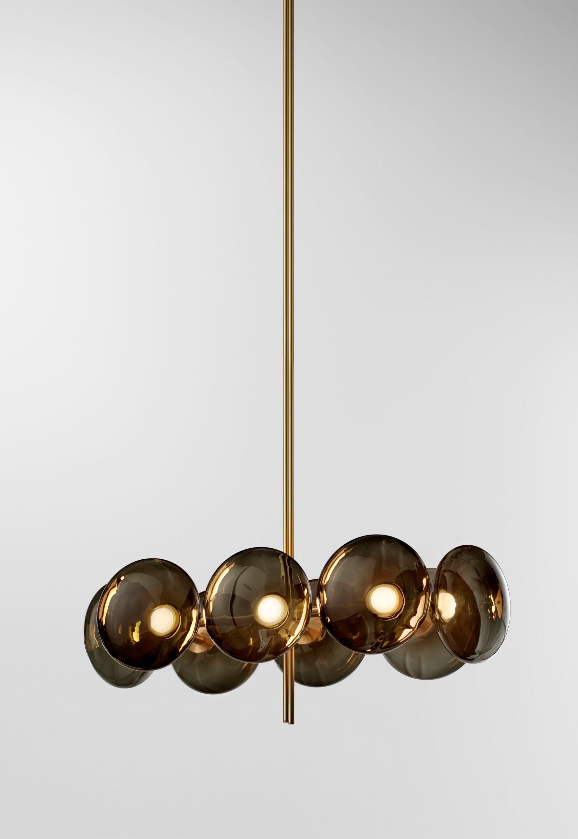 Стеклянный светодиодный подвесной светильник Ross Gardam Aeris ARCH-00007623 - Вид №2