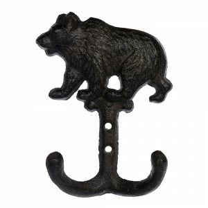 Крючок настенный черный 14 см "Медведь" BLUMEN HAUS ЖИРАФЫ, ЖИВОТНЫЕ 00-3971626 Черный