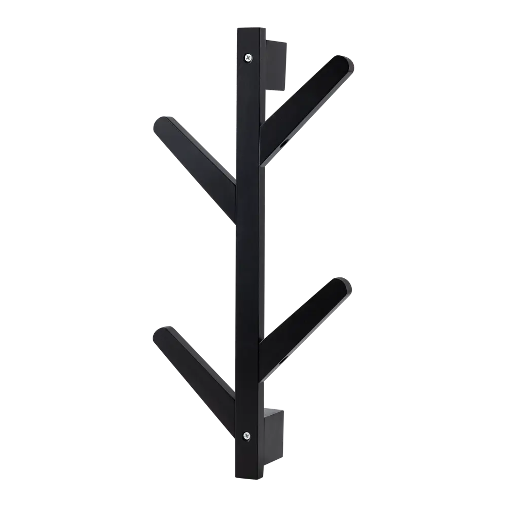Wooden tree wall hook pine black KONSENSA STLM-2190137 - Вид №1
