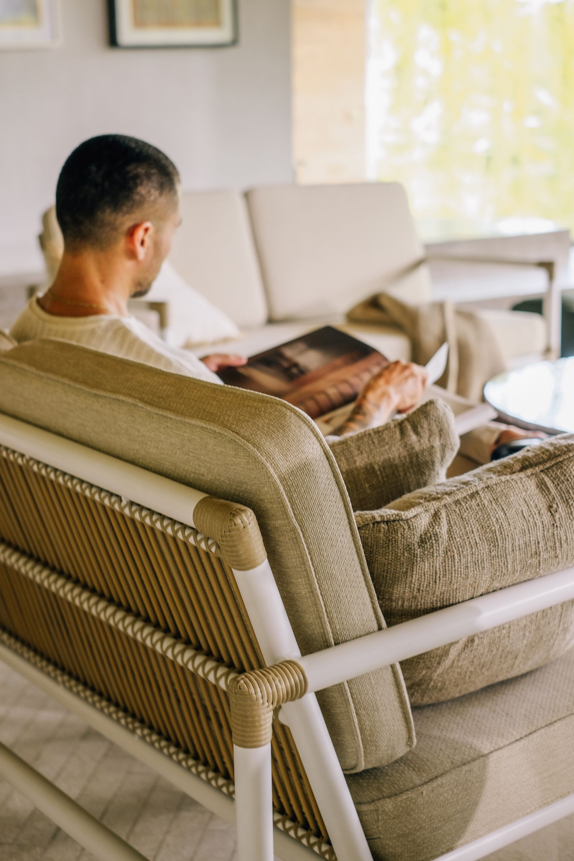 3-местный тканевый садовый диван cbdesign Nusa ARCH-00060942 - Вид №2