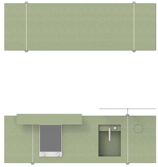 Elmar Отдельностоящий модуль со стальными и бетонными полками sun-id-1388379 - Вид №16
