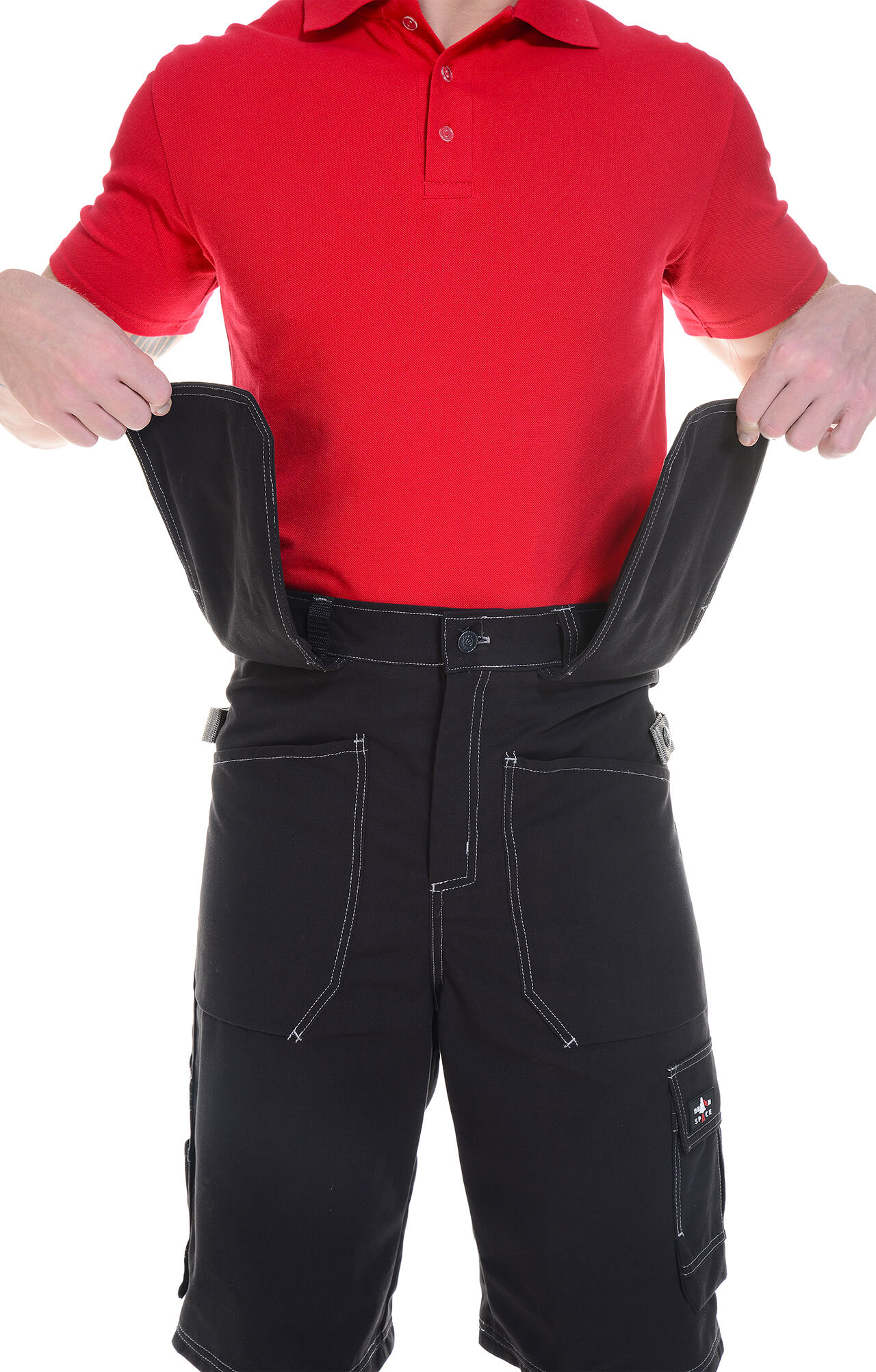 62886 Шорты  черные Union Space  Летняя спецодежда  размер 60-62/170-176  - Вид №7