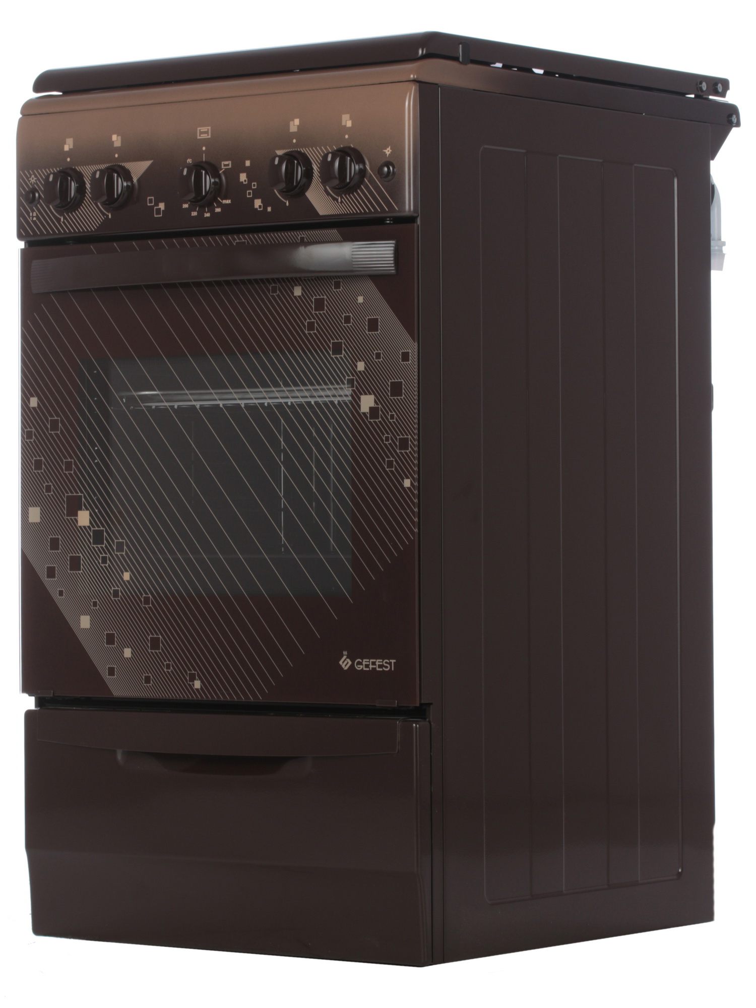 1089287 Газовая плита Gefest 5100-02 0010 коричневый STDN-0125370 - Вид №2