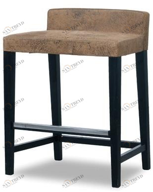 BAXTER Низкий стул из кожи Oslo sun-id-1353887