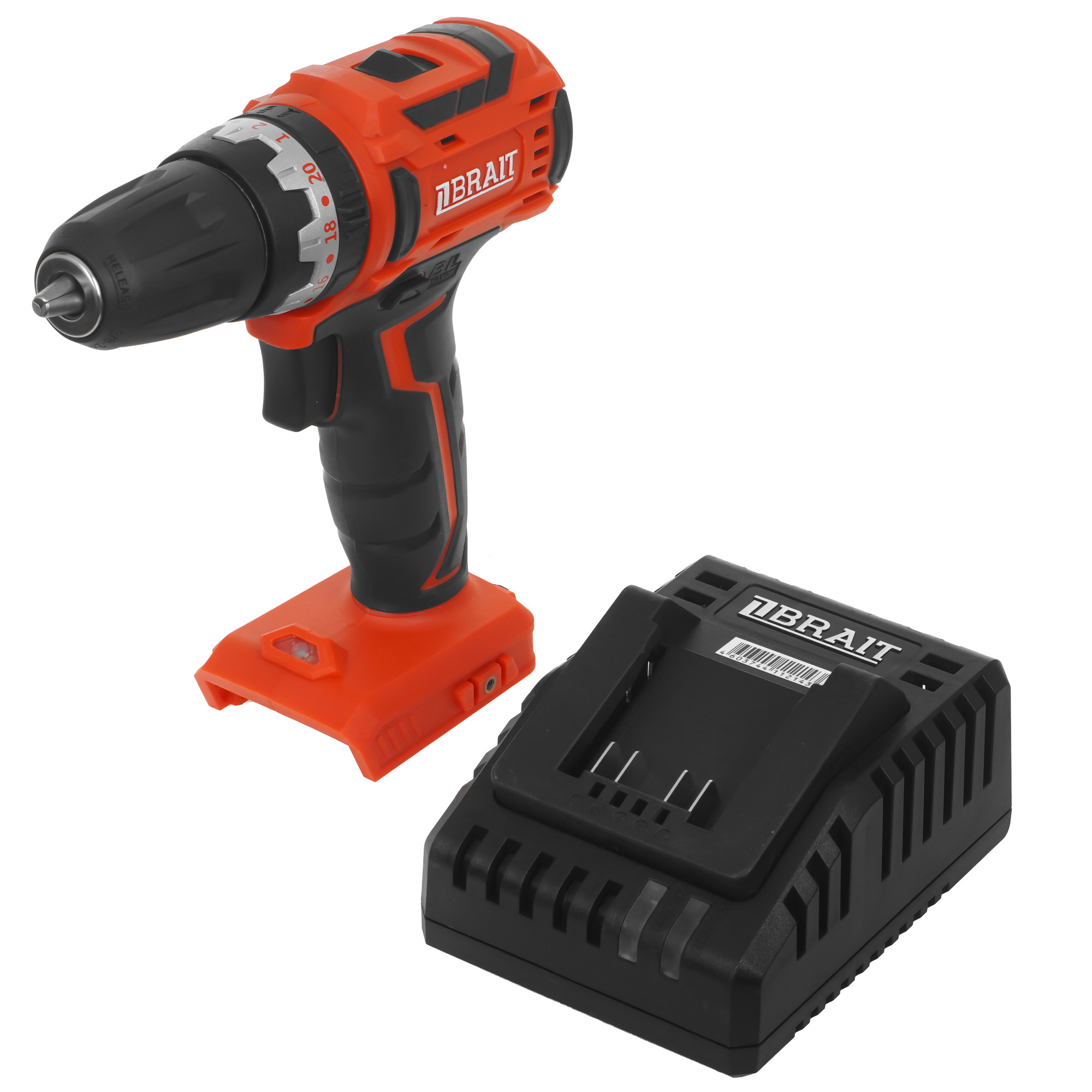 Дрель-шуруповерт BRAIT BCD20SUBL-1   , Без ЗУ, Без АКБ 9230656 STDN-0013181