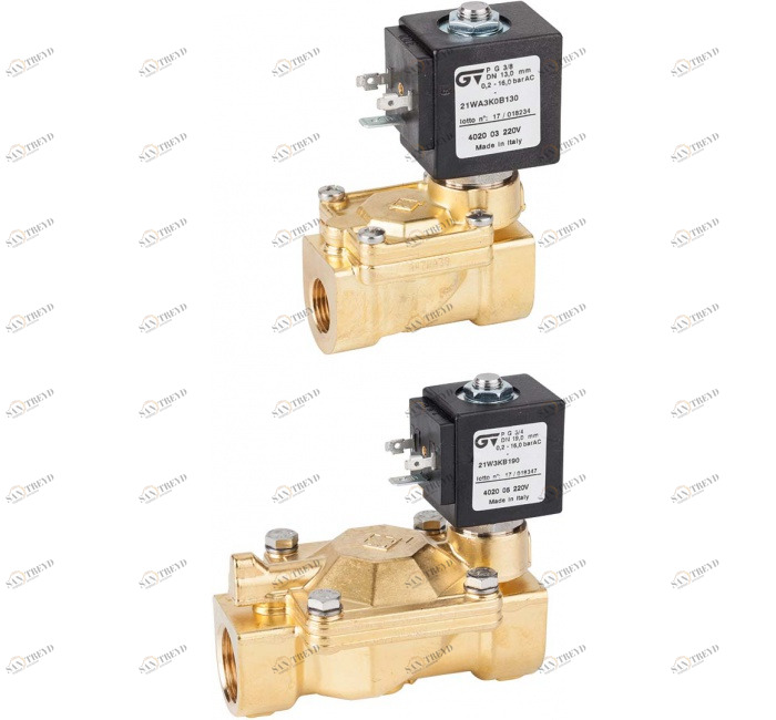GENEBRE 4020 05 c12v 2 ways indirect acting solenoid valve N.C 