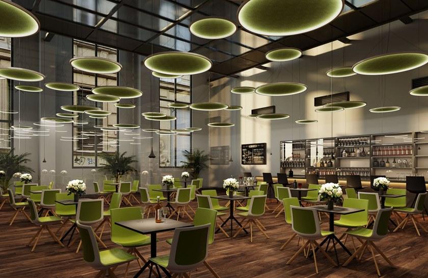 Ares Line Подвесная акустическая панель со встроенной подсветкой sun-id-1350015 - Вид №1