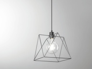 Металлический подвесной светильник