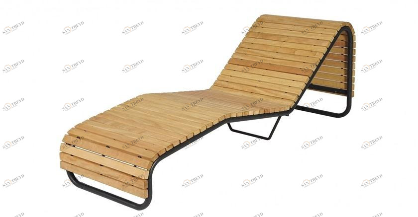 Euroform W Садовый стул из дерева Contour 340