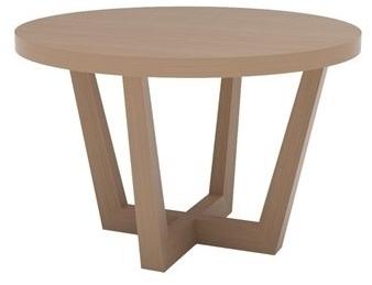 Andreu World Низкий круглый журнальный столик из дуба Uves occasional Me3696 / me3700 - Вид №1