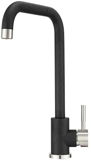 ST-4033, ЧЁРНЫЙ, СМЕСИТЕЛЬ КУХОННЫЙ