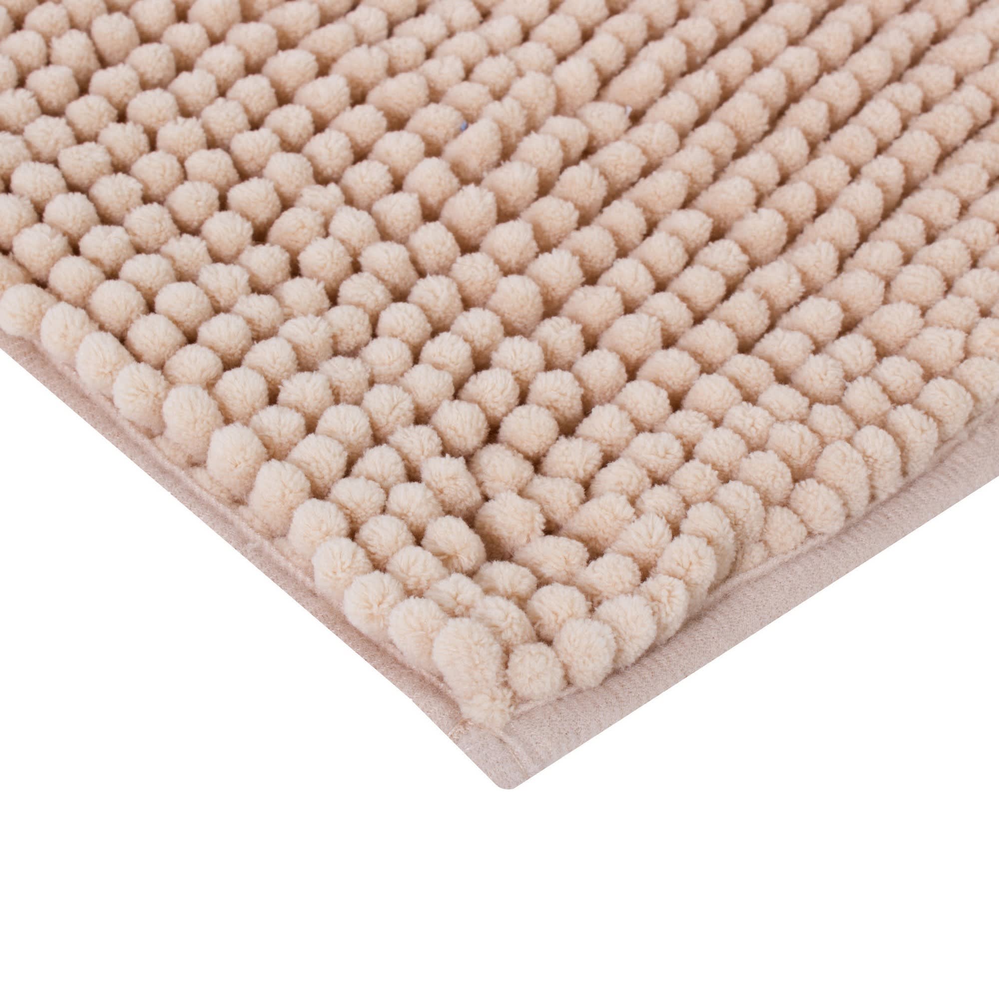 17817674 Коврик для туалета , 45х45, полиэстер, цвет бежевый Merci Santreyd - Вид №1