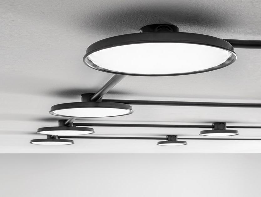 Aldo Bernardi Модульный светодиодный потолочный светильник Mymoons sun-id-1447903 - Вид №1