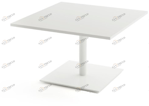 Viccarbe Низкий квадратный стол из ламината Stan sun-id-1512894