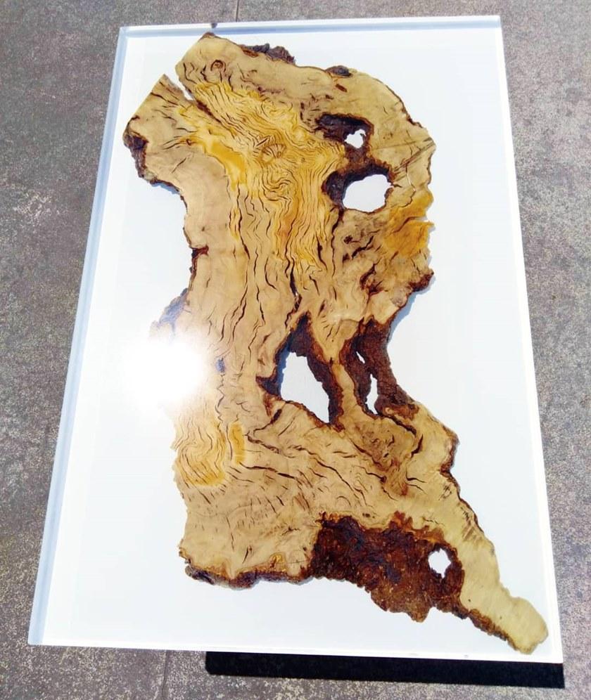 ANTICO TRENTINO Прямоугольный стол из бриара Lebrìc design - legno e resina sun-id-1429354 - Вид №9