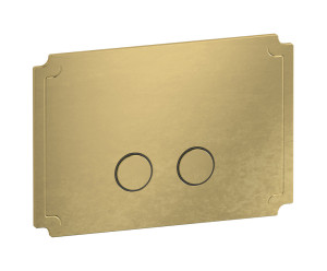 Кнопка смыва для бачка "HERMES" с двойным сливом WE ARE IB bb002on Natural Brass Bye Bye