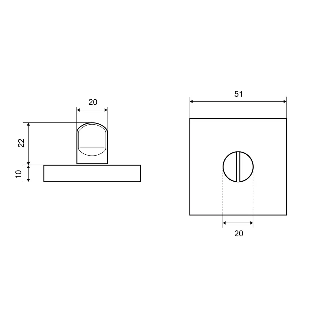 Накладка фиксатор Palladium Z 200 BK BB ЦАМ цвет черный 83426046 STLM-2169428  - Вид №3