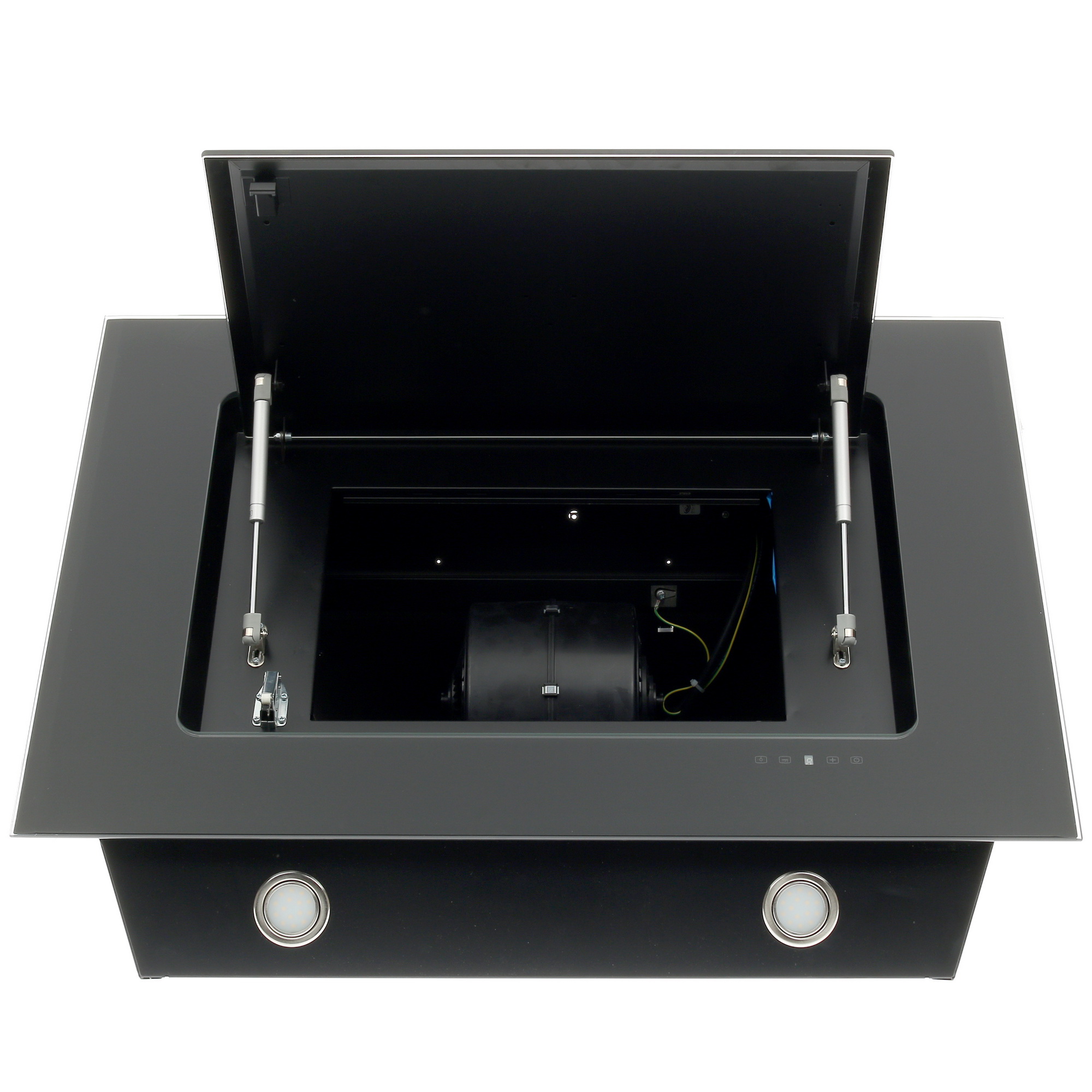 1183432 Вытяжка наклонная ELIKOR Оникс 90П-1000-Е4Д черный/черный STDN-0072629 - Вид №6