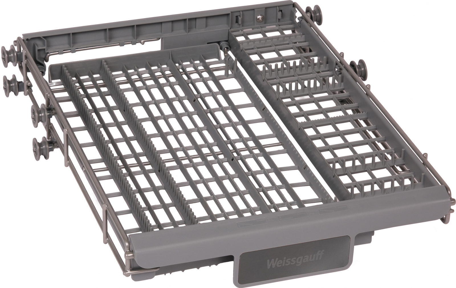 BDW 4573 D Посудомоечная машина с авто-открыванием и инвертором, три корзины, автоматическое открывание дверцы autofold, 10 комплектов посуды, 815 х 448 х 550 Weissgauff Santreyd  - Вид №5