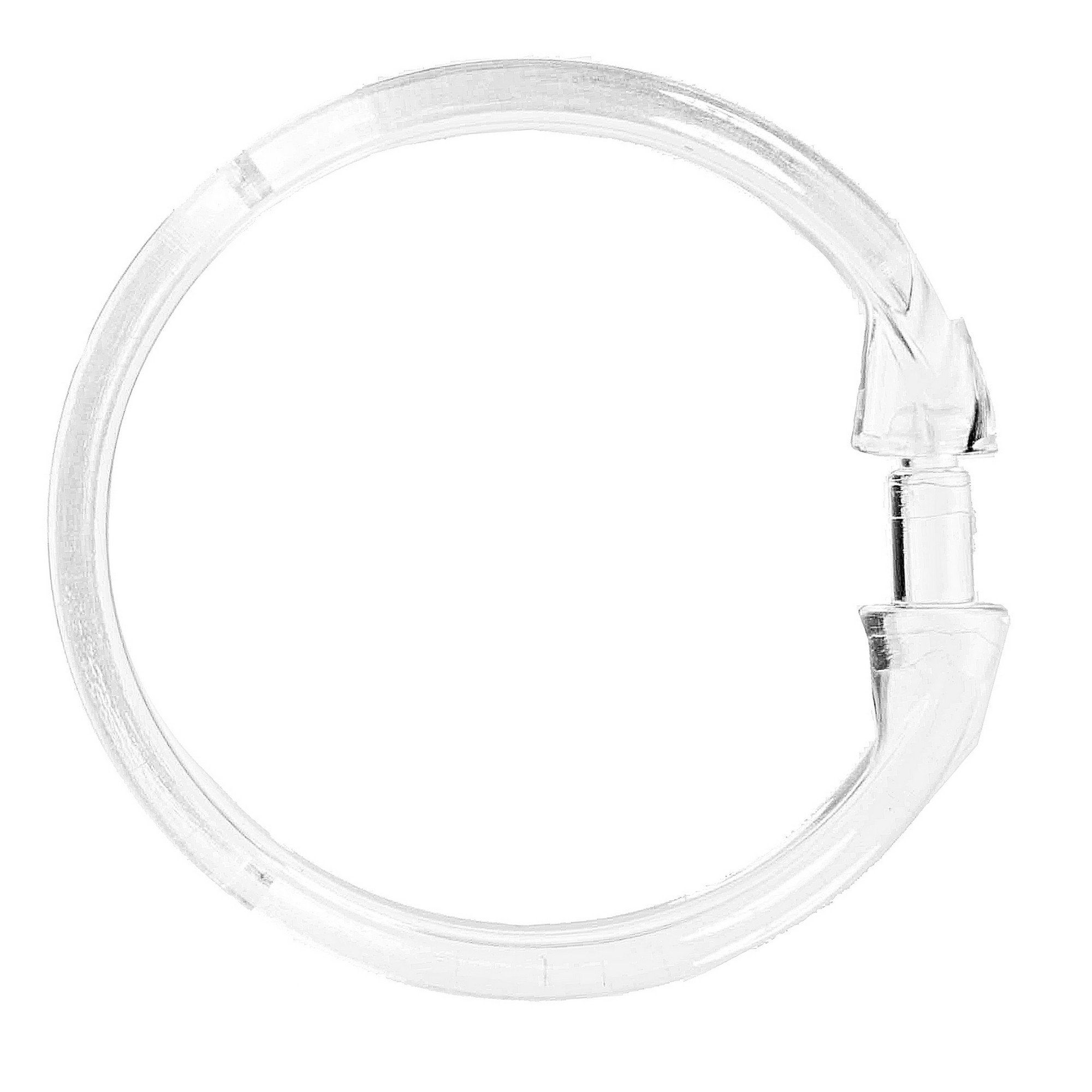 15632545 Кольца для шторок с клипсами цвет прозрачный STLM-0006183 VIDAGE 