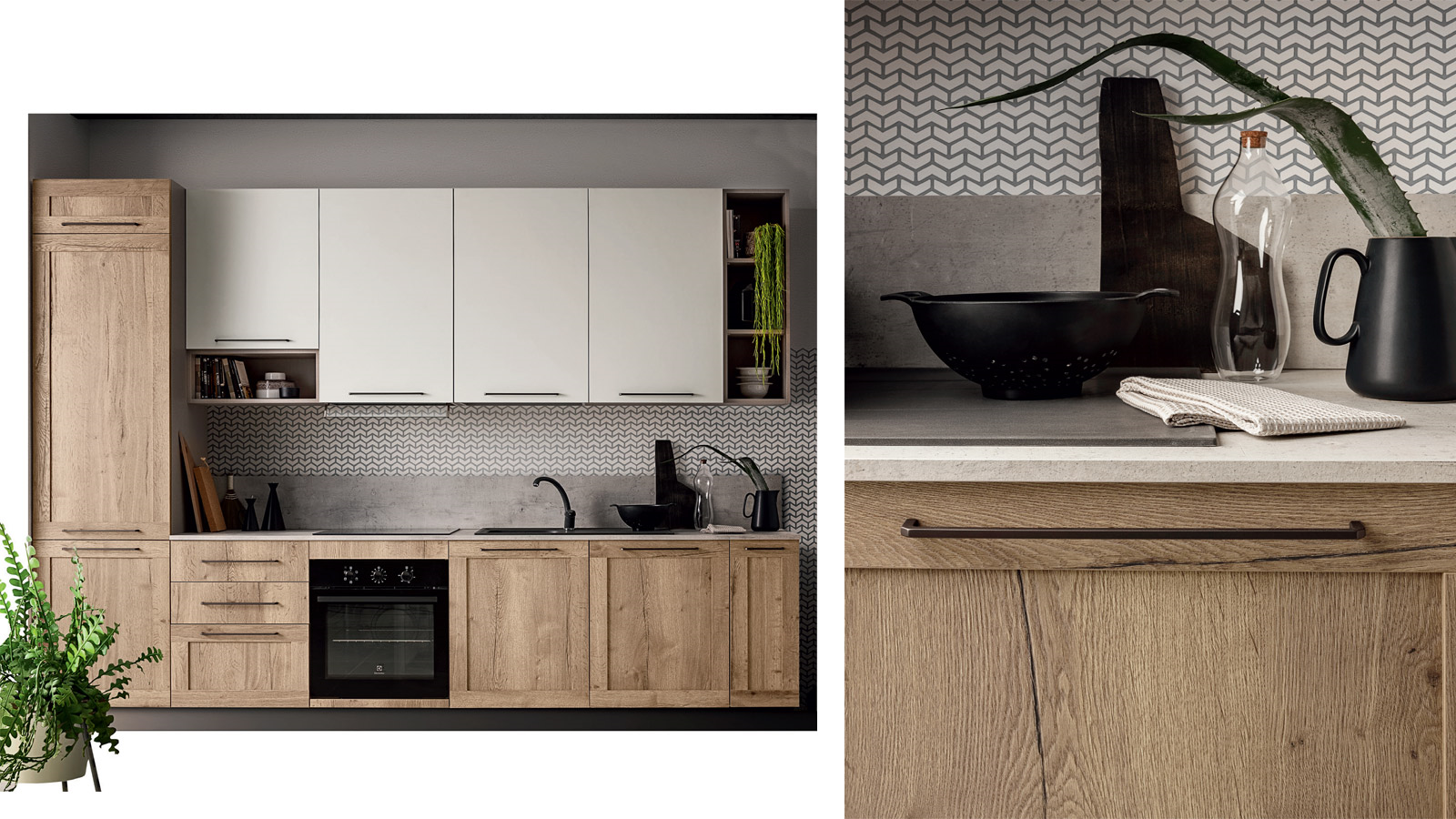 Easy 013  Кухонный гарнитур Ar-Due Colore matt  - Вид №1