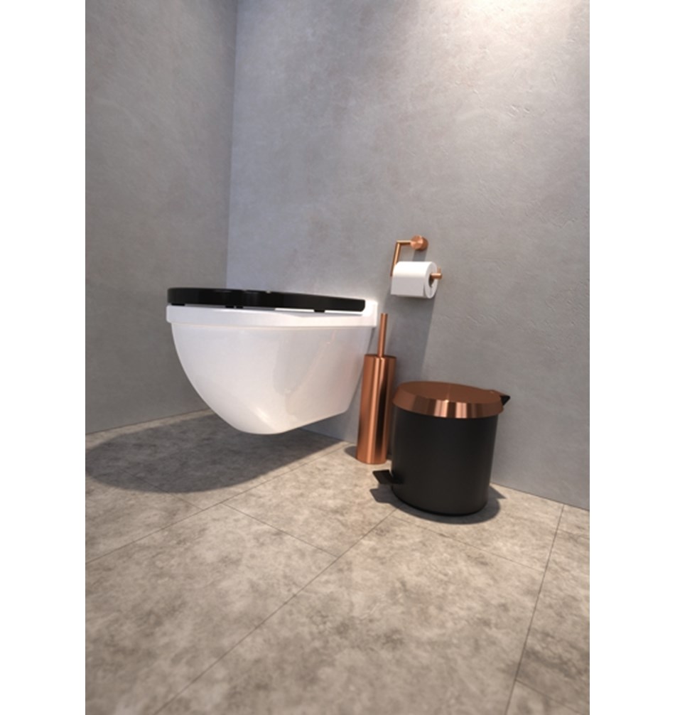 FROST Держатель туалетной бумаги 1 » матовая медь Нержавеющая сталь Матовая медь N1909-BOC  - Вид №2