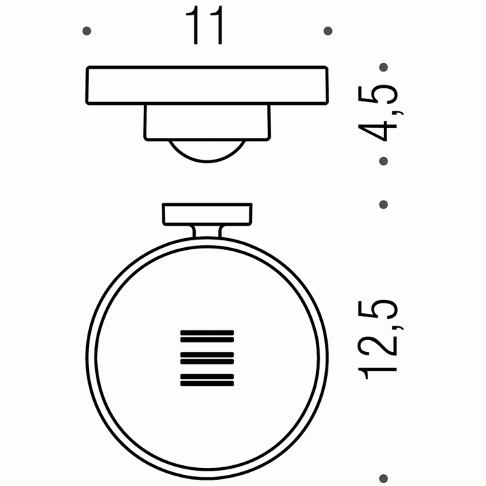 B5201 Мыльница настенная COLOMBO NORDIC Colombo Design - Вид №2