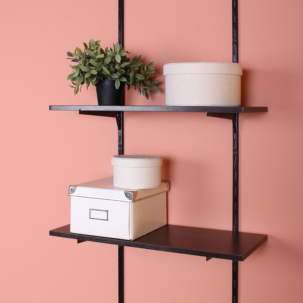 Кронштейн к стеновым стойкам , 315x6x70 мм, черный LJPS0330 Public Steel Россия  - Вид №3