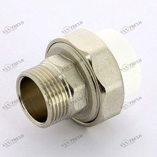 Муфта Н разборная PRO AQUA полипропиленовая 32x1' PA21018