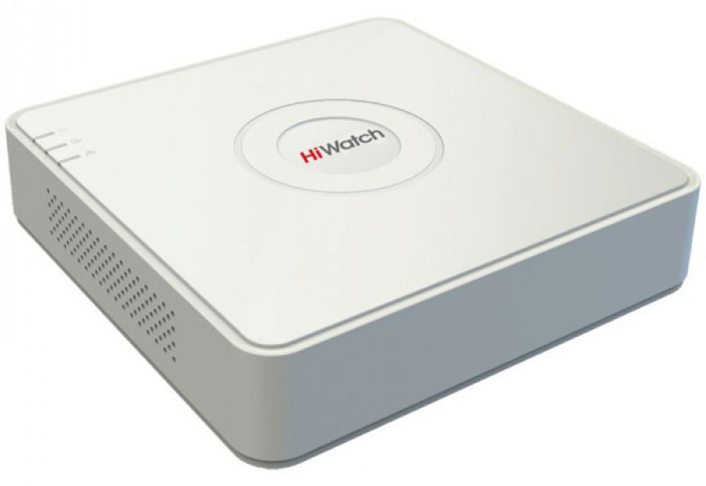 DS-H104G 4-х канальный гибридный hd-tvi регистратор для аналоговых, hd-tvi, ahd и cvi камер + 1 ip-канал@1080p видеовход 4 bnc, аудиовход 1 rca, видеовыход 1 vga, 1 hdmi 1080p, аудиовыход 1 rca, h.264/h.264+, g.711u, разрешение записи tvi, ahd и cvi: 1080 Santreyd 